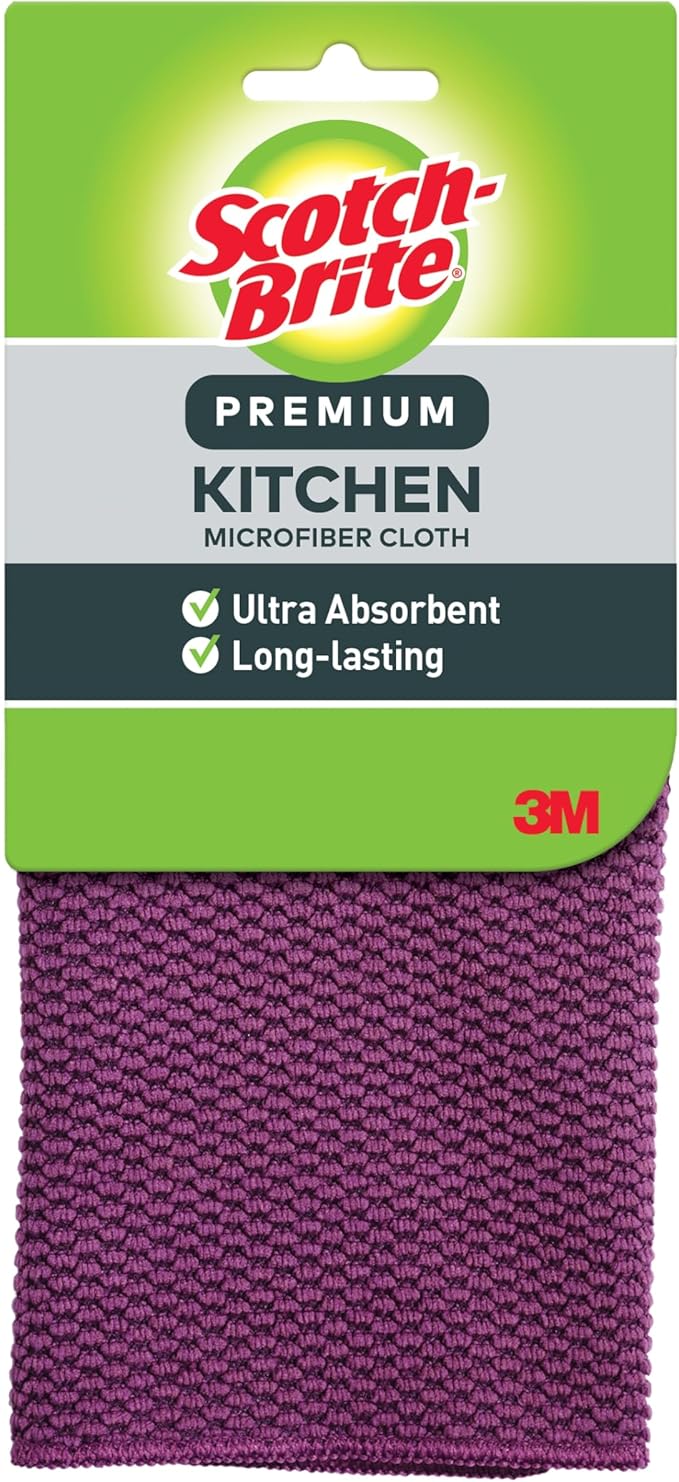 Scotch-Brite Microfiber Premium Kitchen Cloth, 1 Count