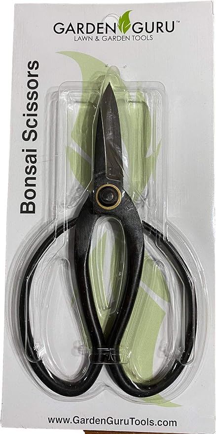 GARDEN GURU Professional Bonsai Scissors 180mm - Traditional Butterfly Pruner Shear for Precise Trimming Pruning and Deadheading of Flowers Plants, Japanese Bonsai Garden Tools - 1 Case (64 Pcs)