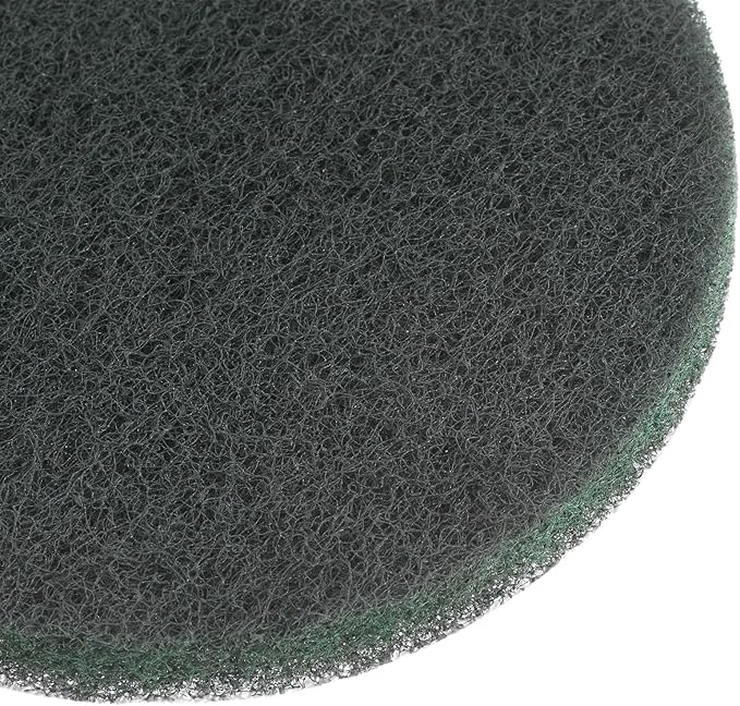 HARFINGTON 10pcs Drill Power Brush 5 inch Tile Scrubber Scouring Pads 400-600 Grit for Bathroom Kitchen Household Cleaning
