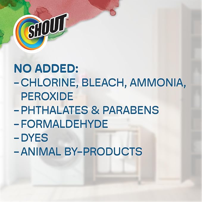 Shout Wipe & Go Instant Stain Remover Wipes, No Wash Required, Safe on Colorfast Washables, Travel & Baby Diaper Bag Essentials, Removes Grass, Coffee, Makeup & More, 12 Wipes (Pack of 1)