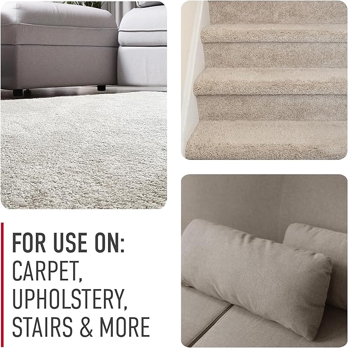 Hoover Oxy Carpet Cleaner Solution, 116 oz., Ocean Breeze Scent, Deep Cleaning Carpet Shampoo Solution, Removes Tough Colored Stains from Carpet and Upholstery, Pair Carpet Cleaner Machine