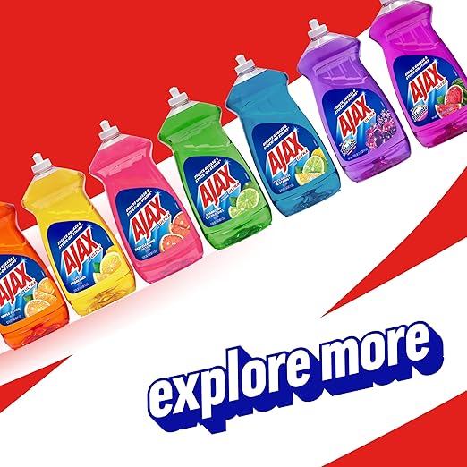 Ajax Powder Cleanser with Bleach - 21 ounce (Pack of 12)