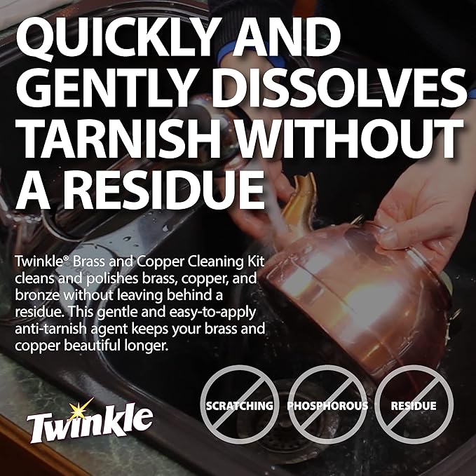 Twinkle Brass & Copper Cleaning Kit