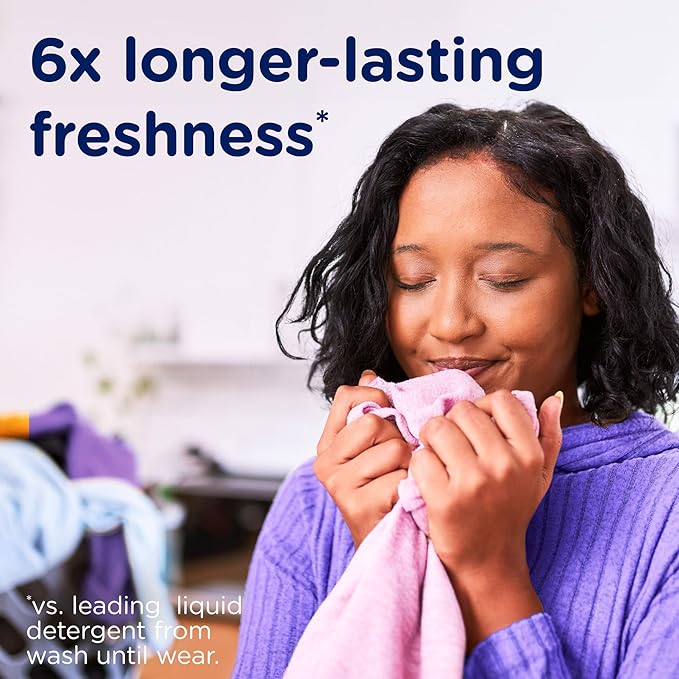 Downy Calm In-Wash Laundry Scent Booster Beads, Soothing Lavender and Vanilla Bean scent, 12.2 OZ, laundry scent beads, Long-lasting Freshness (Packaging May Vary)