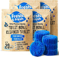 Disposable Toilet Bowl Cleaners(100 Tablets) Odor Eliminator, Fresh Scent, Multipurpose Residential and commercial Toilet Cleaners 2-3 week Lasting Toilet Bowl Cleaner