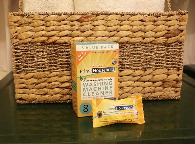 Eco-Friendly Washing Machine Cleaner, 8-XL-Tablets