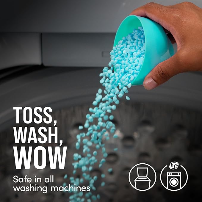 Downy Unstopables In Wash Scent Booster Beads, Fresh Scent, 24 oz, Laundry Beads For Odor Protection, Downy Scent Booster Beads, Laundry Scent Boosters