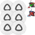 6 Pack Mop Replacement Heads for Spin Mop, Microfiber Spin Mop Refills, Easy Cleaning Mop Head Replacement