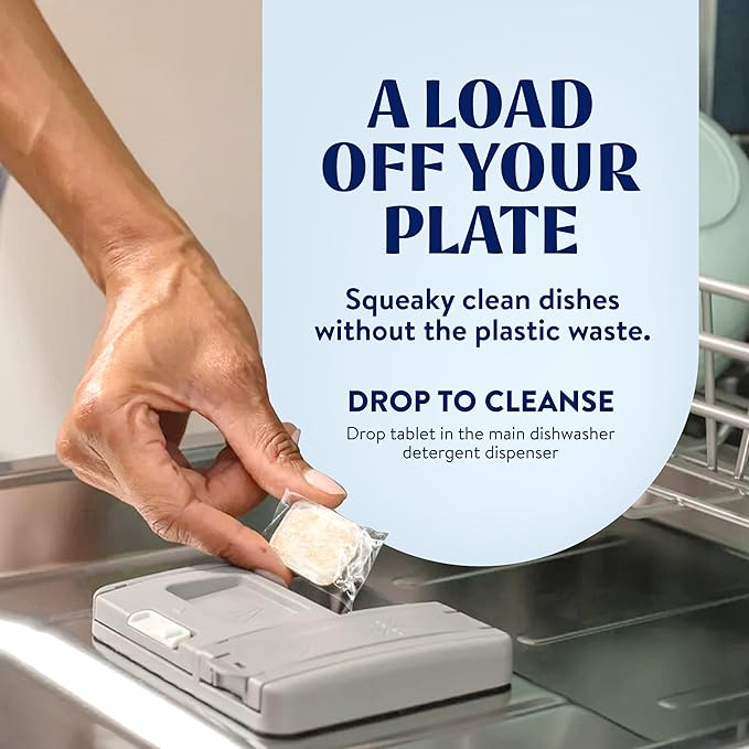Cleancult Ultra Power Dishwasher Detergent Pods for Sparkling Streak-Free Shine, All-In-One, No Plastic Waste, 96 Count