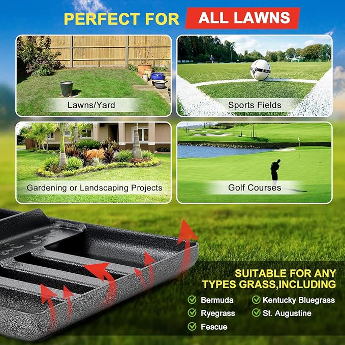 Large Lawn Leveling Rake - Heavy Duty 30"x10" Stainless Steel Leveler Plate,Reinforced Welds,28-72" Adjustable, Anti Flipping Smooth Edge,for Soil, Dirt,Ground,Golf,Yard Top Dressing,Landscaping