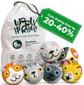 No More Dryer Sheets! XL Wool Dryer Balls 6-Pack, Reusable Laundry Softener & Static Reducer, Eco-Friendly, Long-Lasting, Safe for Sensitive Skin