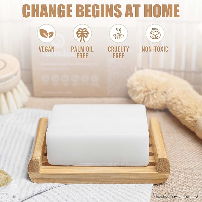 Lemon Dish Soap Bar Pack of 2 – Solid Dish Soap Block, Natural Non Toxic Eco Friendly Plant Based Dishwashing Soap, Biodegradable, Zero Waste, Plastic Free Kitchen Soap (11.28 oz)