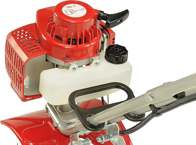 Mantis 7924 2-Cycle Plus Tiller/Cultivator with FastStart Technology for 75% Easier Starts, Red