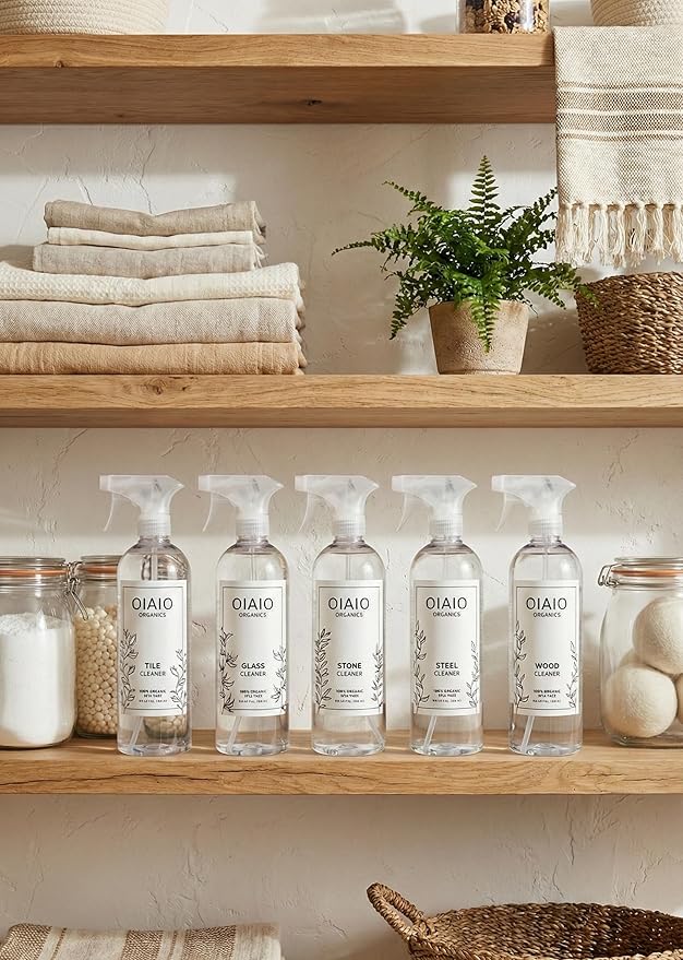 Non-Toxic Wood Cleaner - Natural Organic Ingredients that Truly Perform - 24oz - Light Coconut & Palo Santo Scent