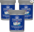 Goddard's Silver Polish Foam, Jewelry Cleaner for Antiques, Accessories, Ornaments, Silverware Protection, Tarnish Remover for Sterling Silver Jewelry, Sponge Applicator, 6 oz (3 pack)