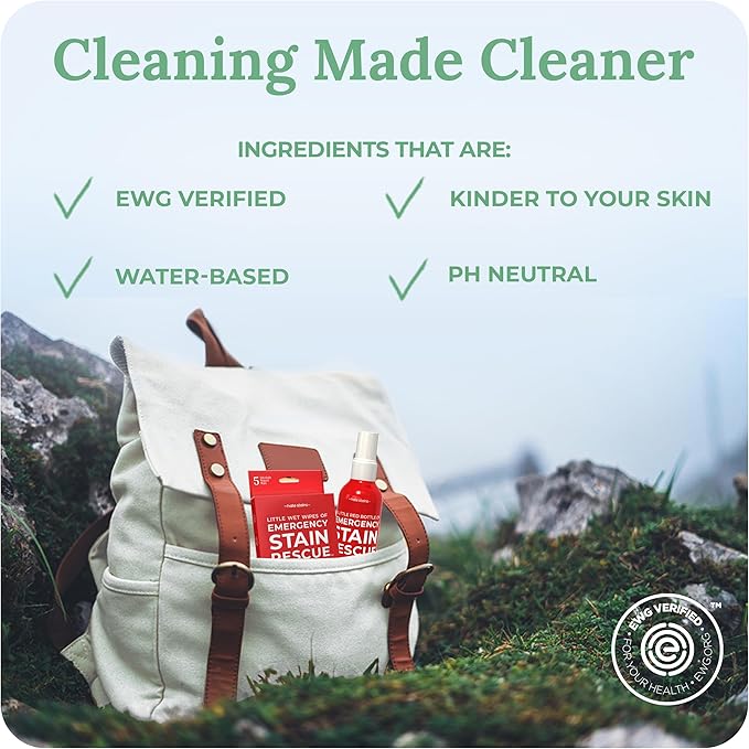 Emergency Stain Rescue Stain Remover Spray - Carpet Cleaner Spray - Wine & Coffee Stain Removal - 1 Count (Pack of 25)