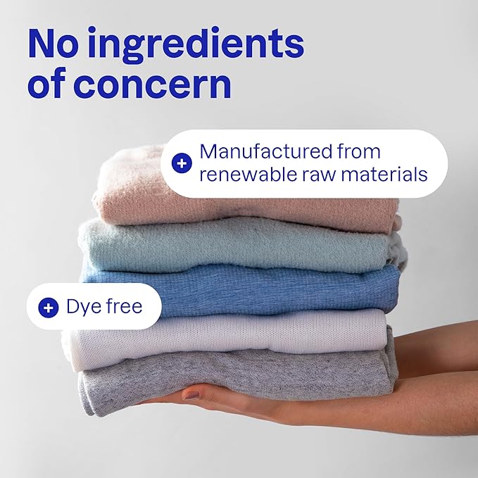 ATTITUDE Reusable Dryer Sheets, Static Eliminator & Fabric Softener, Fragrance-Free Laundry, Made in Canada, 300 Loads, 2 Sheets (1 Pack)