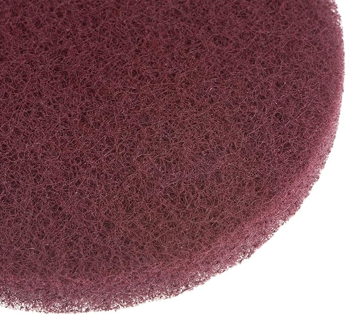 HARFINGTON 15pcs Drill Power Brush 5 inch Tile Scrubber Scouring Pads 800 Grit for Bathroom Kitchen Household Cleaning