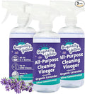 Originally Yellow Lavender distilled white vinegar for cleaning purpose Spray | Cleaning Vinegar For home | Living Room, Bathroom, & Kitchen | Plant-Derived All Purpose Cleaner Spray | 3 Pack