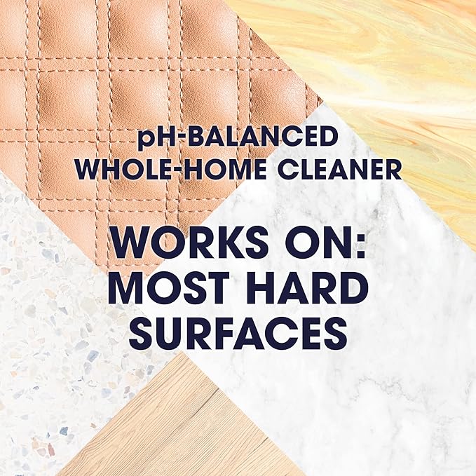 Pledge pH-Balanced Multisurface Spray, Gently Clean 101 Surfaces, Remove Dust and Messes, No Residue - Rainshower Scent, 9.7oz, Pack of 6