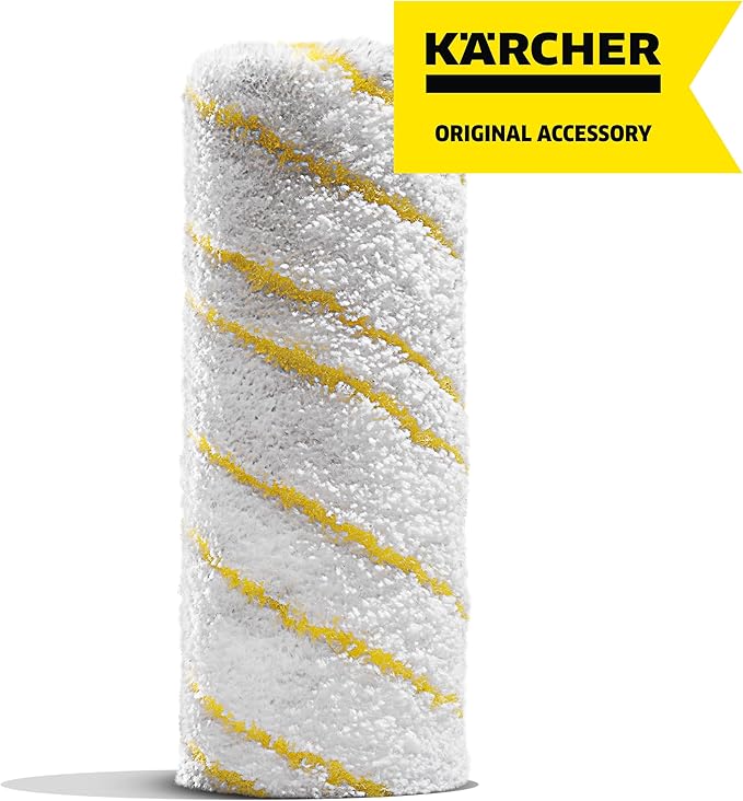 Kärcher Microfiber Multi Surface Rollers for Karcher FC3, FC5, FC7 Electric Floor Cleaners - 2 Pack
