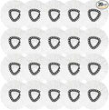 20 Pack Spin Mop Replacement Heads, 100% Microfiber Spin Mop Refill for Easy Wring Compatible with Triangle 360 Degree Spinning Mop Replace Head for Floor Cleaning