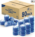 Vacplus Toilet Bowl Cleaners - 80 Pack Long-Lasting Toilet Cleaner Tablets, Prevent Stains & Deodorize, Blue