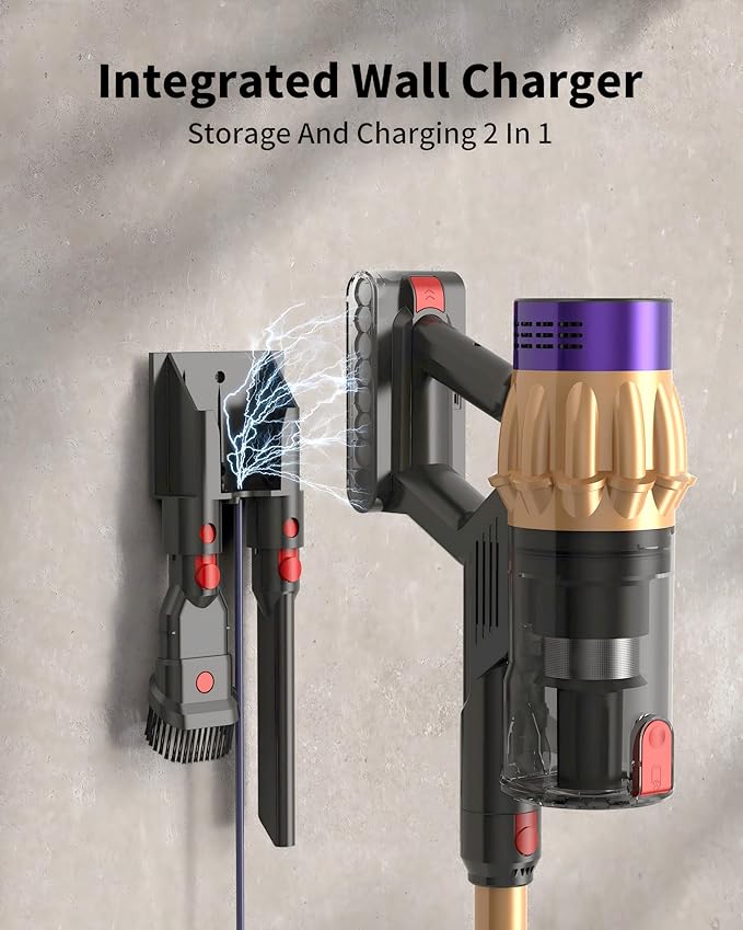 Hotanime Cordless Vacuum Cleaner, 650W 50KPa 70‑Min Powerful Stick Vacuum, Self-Standing Lightweight Cordless Vacuum for Home, Pet Hair, Hardwood Floors, Carpet & Car, LED Touch Display