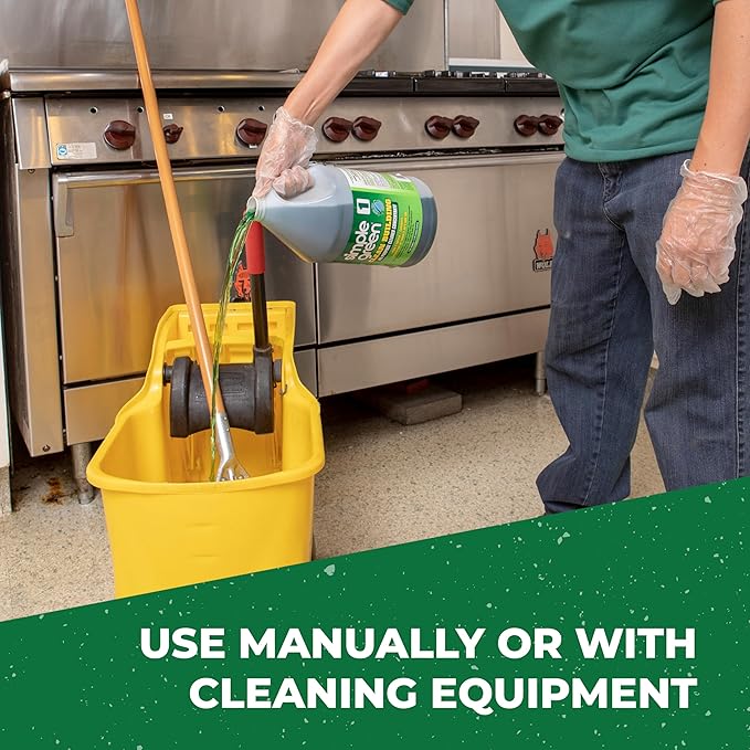 Simple Green Industrial SMP11001 Clean Building All-Purpose Cleaner Concentrate, 1gal Bottle