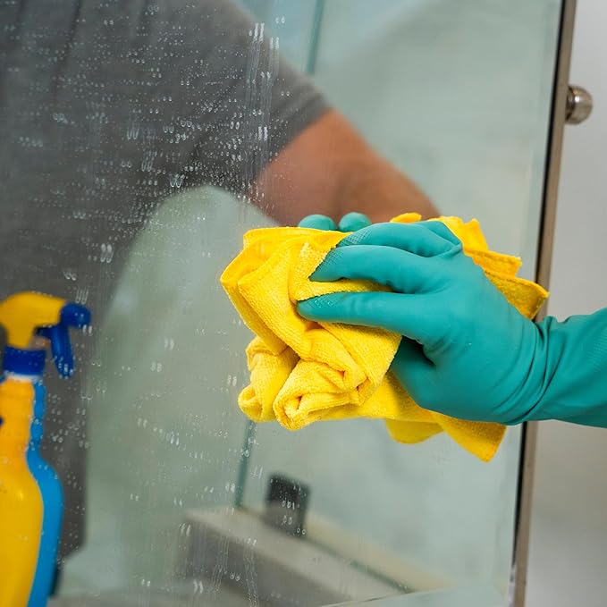 Zep Plus Glass & Mirror Cleaner - 32 Oz. (Case of 12) - R53812 - Keep Your Mirror and Glass Surfaces Clear + Streak-free While Also Preventing Mirror Fog…