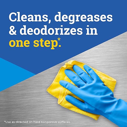 CloroxPro Pine-Sol Multi-Surface Cleaner, All Purpose Cleaner, Lemon Fresh, 80 Fluid Ounces, Pack of 3 (Package May Vary)