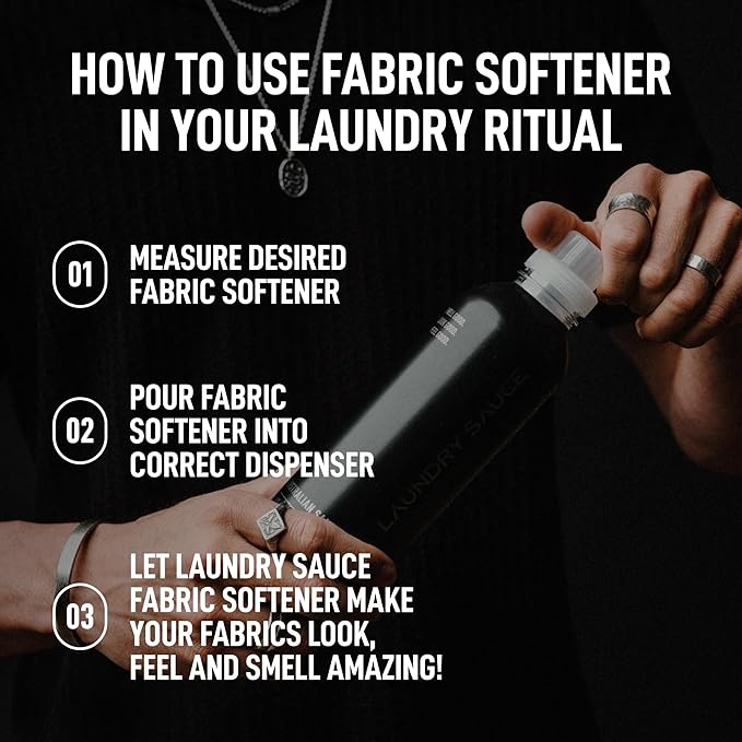 Laundry Sauce Bundle Set Luxury Scented Fabric Softener and Dryer Sheets Pack, Sophisticated Fragrances (Australian Sandalwood)