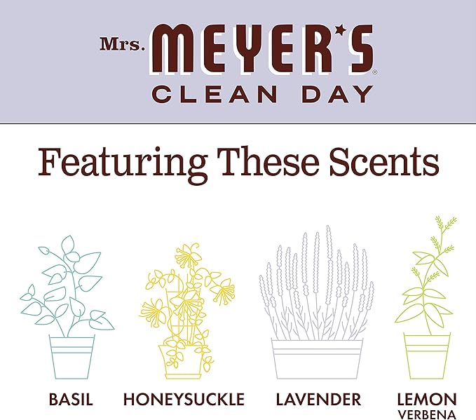 Mrs. Meyer's Clean Day Dryer Sheets Lavender, 80 Count (Pack of 2)