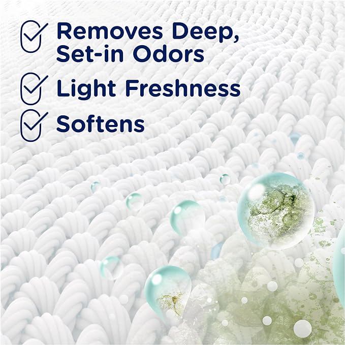 Downy Rinse Laundry Odor Remover, Fresh Lavender Scent, 62 FL OZ, Fabric Softener and Laundry Odor Removal Rinse