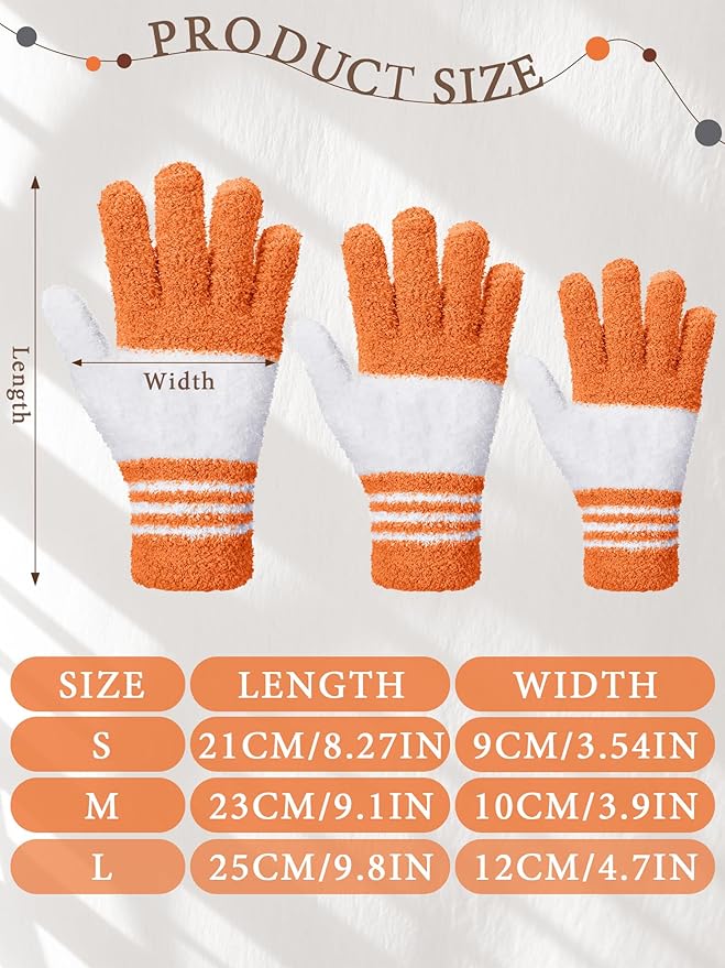 Patelai 3 Pairs Microfiber Plant Dusting Gloves Leaf Cleaning Gloves for Indoor Plants, Blinds, Furniture, House (Red,Green,Yellow,Small)