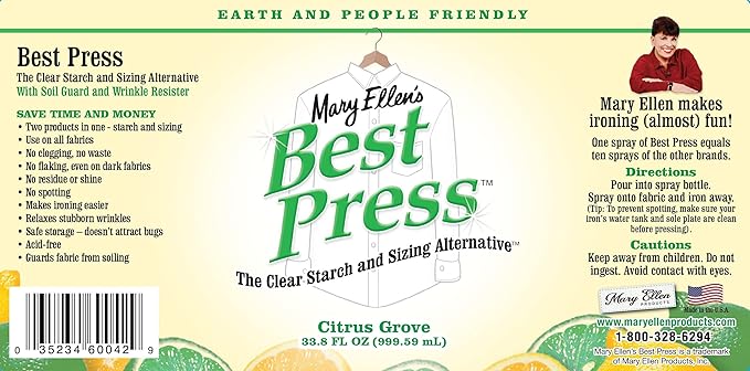 Mary Ellen's Best Press Refills 33.8 Ounces-Citrus