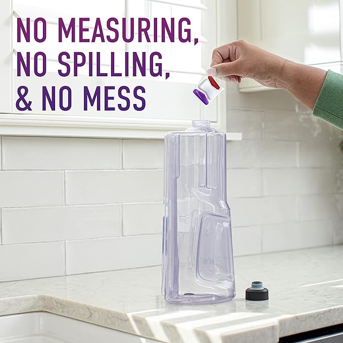 Hoover Paws & Claws Clean Packs, Sea Breeze Scent, Pre-Measured Concentrated Pack Solution, Tackles Tough Pet Messes & Stains, Pair Full Size Carpet Cleaning Machines