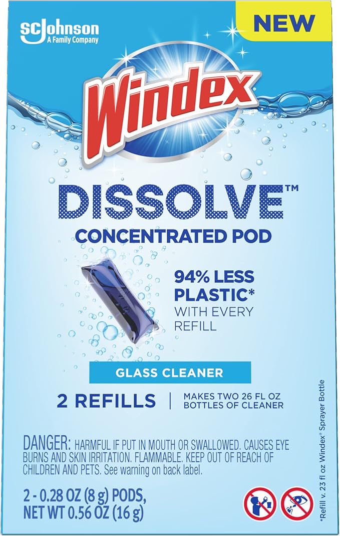 WINDEX DISSOLVE PODS2PK REFILL 2X0.28FLOZ
