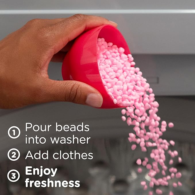 Downy April Fresh In-Wash Laundry Scent Booster Beads, 13.4 oz, laundry scent beads, Long-lasting Freshness