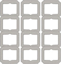 Cleaning Rag for ECOVACS Winbot Mini Window Vacuum Cleaner Robot, Washable and Reusable Winbot Mini Mop Pad Accessories, 12 Pcs Mop Cloth Replacement, No. W-CC02-0012