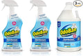 OdoBan Ready-to-Use Disinfectant and Odor Eliminator, Made in the USA, Fresh Linen Scent, Set of 3, 2 Spray Bottles, 32 Ounces Each and 1 Gallon Concentrate