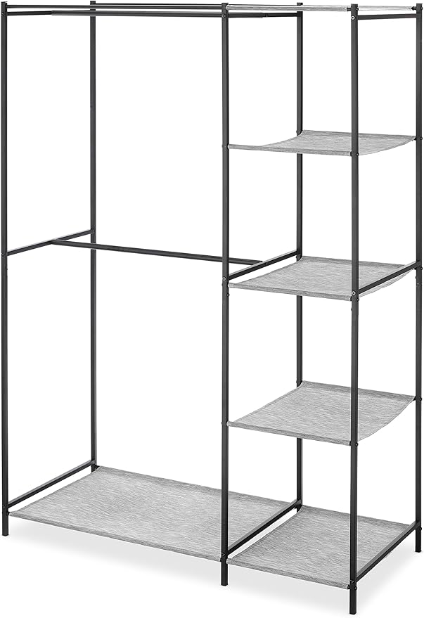 Whitmor Modern Industrial Freestanding Closet Organizer