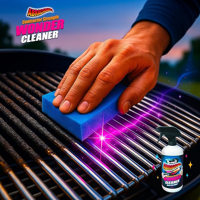 Abracadabra® Contractor Strength Wonder Cleaner- As Seen on TV- 16 fl oz- Gunk & Build Up Remover- Removes Tar, Adhesives, Gum, Stickers, Sap, Oils & More on Most Surfaces- Better Stronger Faster-3 pk