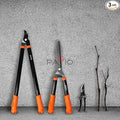 Patio Paradise Garden Tool Loppers 3 PCS - Hedge Shear, Shrub Shears Purner, Tree Trimmer, Pruning Clippers, Branch Cutter Kit, Heavy-duty Shears for Yard, Lawn, Gardening Gift