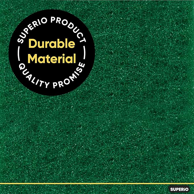 Heavy Duty Scouring Pads Non-Scratching Scrubber, Non-Scratch Cleaning Scrub Pads, Eco-Friendly Reusable Kitchen Scrubbing Pad