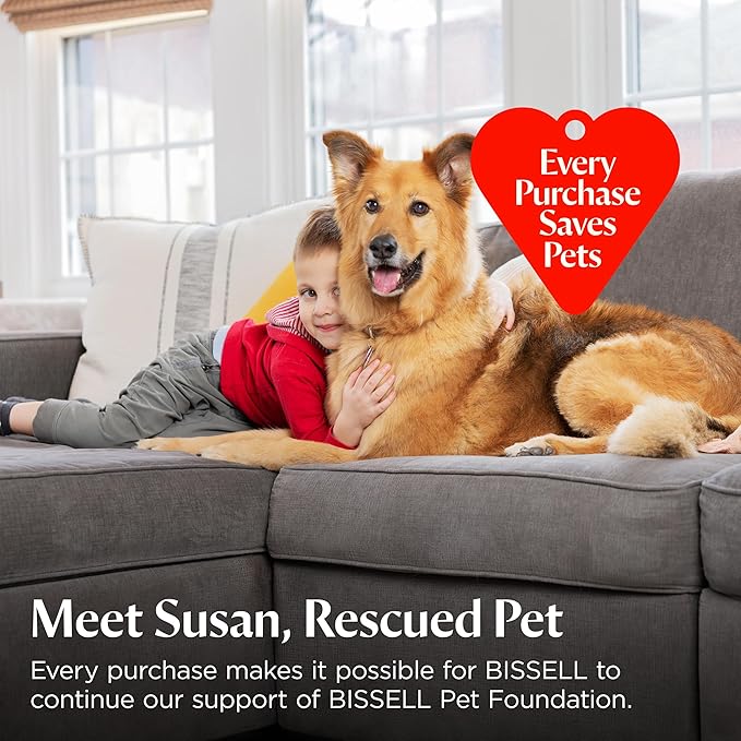 Bissell Multi-Surface Pet Solution with Febreze freshness, For Use in CrossWave and Other Leading Hard Surface and Area Rug Cleaners, 80oz, Dissolves Dirt, grime, and Tough Sticky Messes
