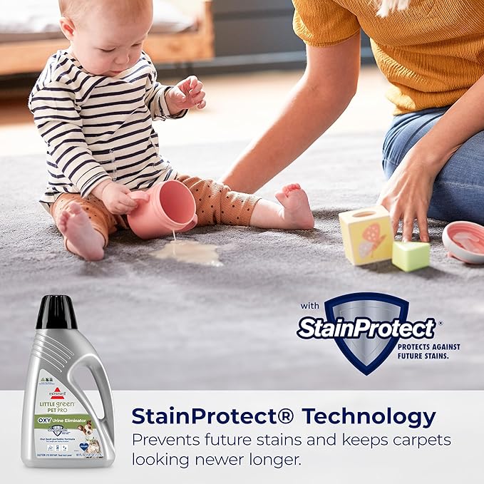BISSELL® Little Green™ PET-PRO-OXY Formula for Portable Carpet Cleaners, 60 oz, 2034F