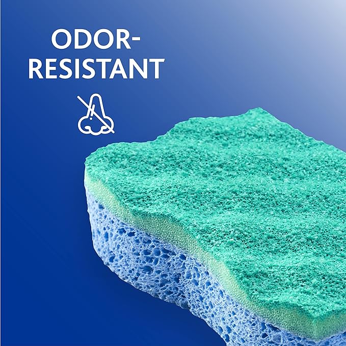 O-Cedar Multi-Use Scrunge Scrub Sponge 6 Count (Pack of 4)