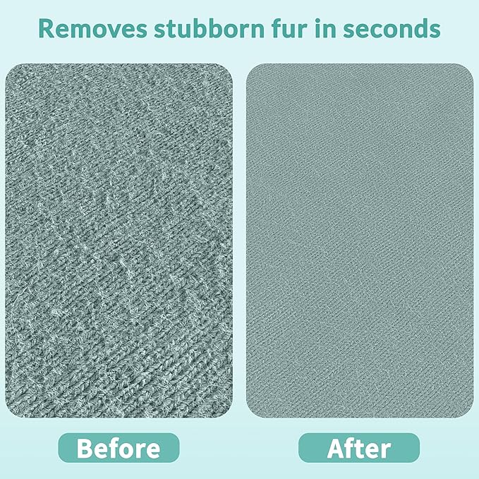 LINTPLUS Pet Hair Remover Carpet x2 & Lint Root Cleaner Pro Pet Hair Remover by LINTPLUS,Special Pet Hair Removal Tool Multi Fabric Edge and Carpet Rake for Couch, Pet Towers and Rugs