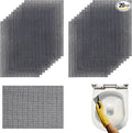 20Pcs Cleaning Screens for Toilets Cleaner Hard Water 5.5 x 4 Inch Flexible Scrubbing Pads for Household Cleaning Scouring Mesh Pad for Remove Grills Carbon Rust Scale (20)